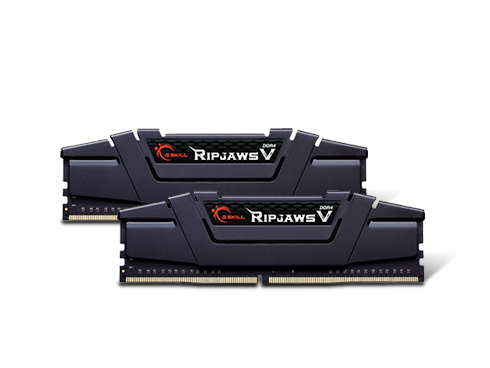 G.SKILL Ripjaws V Series 32GB (2 x 16GB) 288-Pin DDR4 SDRAM DDR4 3600 (PC4 28800) Intel XMP 2.0 Desktop Memory Model F4-3600C18D-32GVK