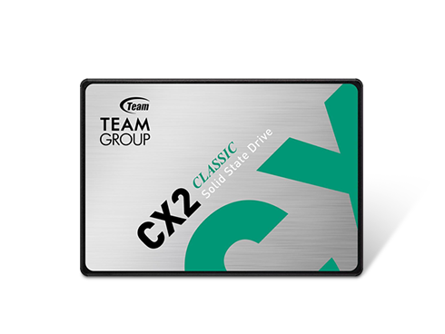 Team Group CX2 2.5" 512GB SATA III 3D NAND Internal Solid State Drive (SSD) T253X6512G0C101