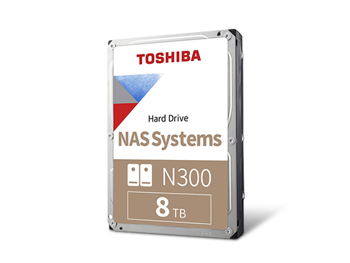 TOSHIBA N300 HDWG480XZSTA 8TB 7200 RPM 256MB Cache SATA 6.0Gb/s 3.5" Internal Hard Drive Retail