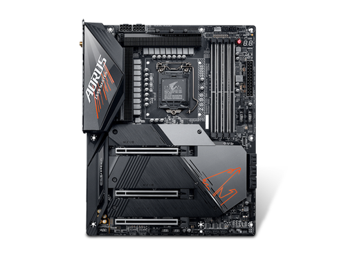 GIGABYTE Z590 AORUS MASTER LGA 1200 Intel Z590 ATX Motherboard with Triple M.2, PCIe 4.0, USB 3.2 Gen2X2 Type-C, Intel WIFI 6E, AQUANTIA 10GbE LAN