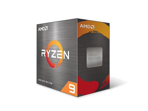 AMD Ryzen 9 5900X - Ryzen 9 5000 Series Vermeer (Zen 3) 12-Core 3.7 GHz Socket AM4 105W Desktop Processor - 100-100000061WOF