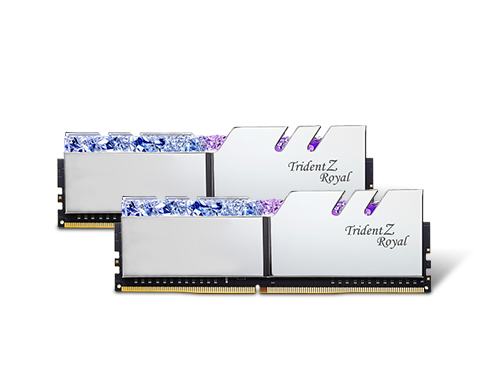 G.SKILL Trident Z Royal Series 32GB (2 x 16GB) 288-Pin DDR4 SDRAM DDR4 4000 (PC4 32000) Intel XMP 2.0 Desktop Memory Model F4-4000C18D-32GTRS