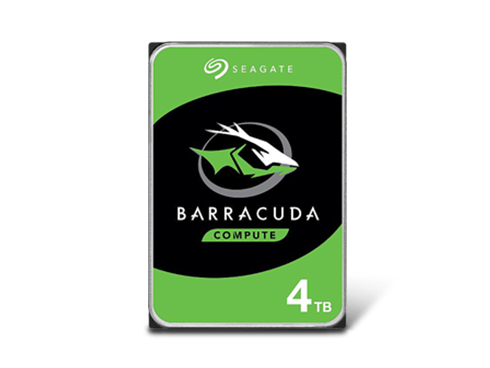 Seagate BarraCuda ST4000DM004 4TB 5400 RPM 256MB Cache SATA 6.0Gb/s 3.5" Hard Drives Bare Drive - OEM