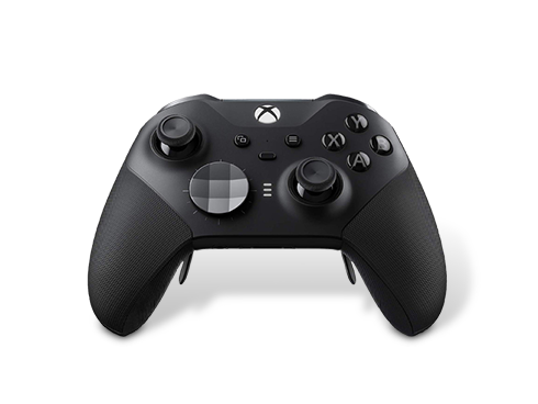 Xbox Elite Wireless Series 2 Controller Black - Bluetooth Connectivity - Adjustable-tension Thumbsticks - Shorter Hair Trigger Locks - Wrap-around Rubberized Grip - Re-engineered Components