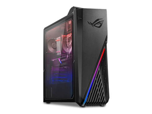 ASUS ROG Strix GA15DK Gaming Desktop PC, AMD Ryzen 7 5800X, GeForce RTX 3070, 16GB DDR4 RAM, 1TB SSD, Wi-Fi 5, Windows 10 Home, GA15DK-DS776
