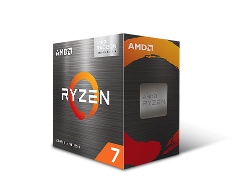 AMD Ryzen 7 5700G - Ryzen 7 5000 G-Series Cezanne (Zen 3) 8-Core 3.8 GHz Socket AM4 65W AMD Radeon Graphics Desktop Processor - 100-100000263BOX