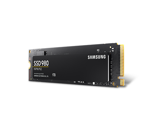 SAMSUNG 980 M.2 2280 1TB PCI-Express 3.0 x4, NVMe 1.4 V-NAND MLC Internal Solid State Drive (SSD) MZ-V8V1T0B/AM