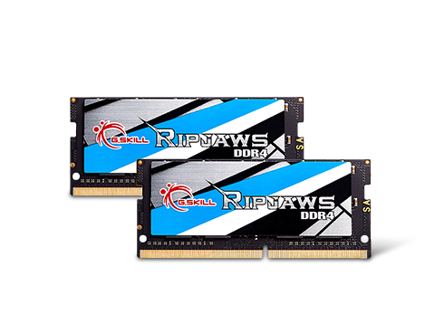 G.SKILL Ripjaws Series 64GB (2 x 32GB) 260-Pin DDR4 SO-DIMM DDR4 3200 (PC4 25600) Laptop Memory Model F4-3200C22D-64GRS