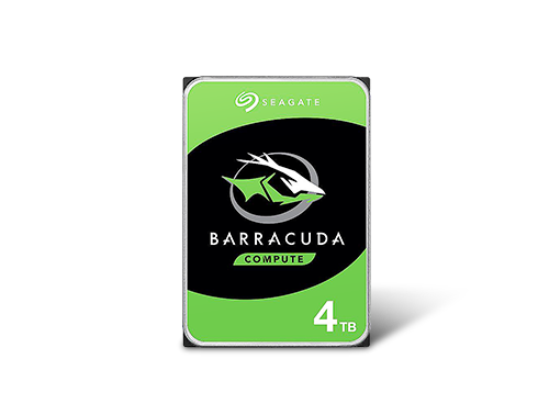 Seagate BarraCuda ST4000DM004 4TB 5400 RPM 256MB Cache SATA 6.0Gb/s 3.5" Hard Drives Bare Drive - OEM