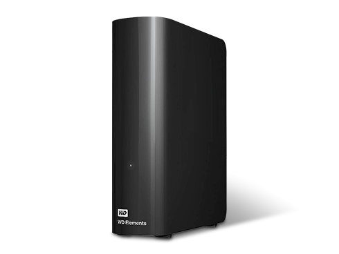 WD Elements 18TB USB 3.0, Micro-B Desktop External Hard Drive WDBWLG0180HBK-NESN Black