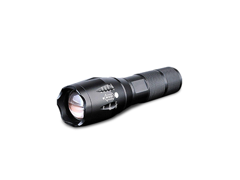 1200 Lumens Handheld LED Flashlight w/Adjustable Focus and 5 Modes, Outdoor Water Resistant, Tactical Flashlight for Camping Hiking Emergency