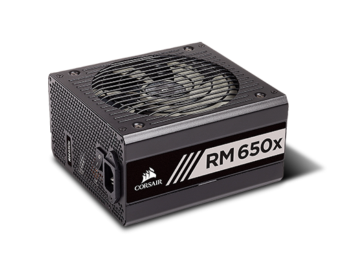 CORSAIR RMx Series RM650x 2018 CP-9020178-NA 650W ATX12V / EPS12V 80 PLUS GOLD Certified Full Modular Power Supply