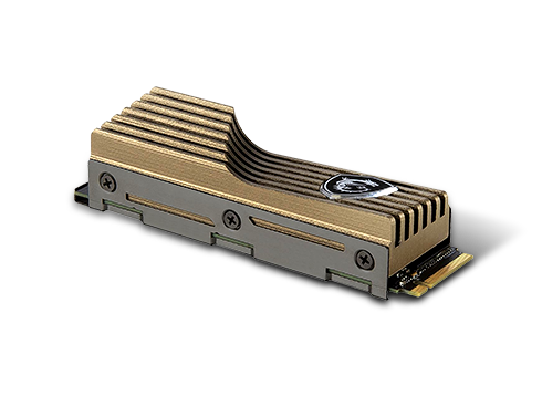 MSI SPATIUM Series M.2 2280 2TB PCIe Gen4x4, NVMe 1.4 3D NAND Internal Solid State Drive (SSD) M480