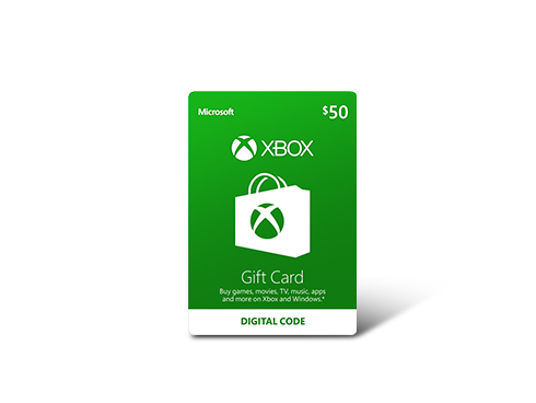 Xbox Gift Card $50 US (Email Delivery)