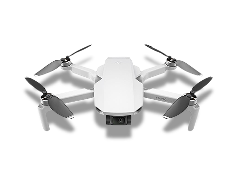 Refurbished: DJI Mavic Mini - Drone FlyCam Quadcopter UAV with 2.7K Camera 3-Axis Gimbal GPS 30min Flight Time, Less Than 0.55 lb., Gray