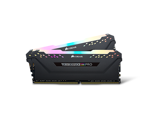 CORSAIR Vengeance RGB Pro 16GB (2 x 8GB) DDR4 3200 (PC4 25600) Memory, CMW16GX4M2C3200C16