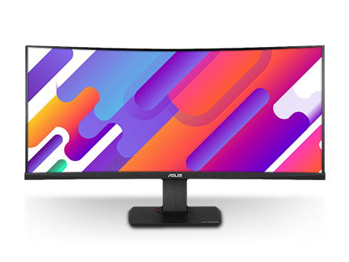 ASUS TUF Gaming VG35VQ Curved Gaming Monitor 35" WQHD (3440 x 1440), 100Hz, Extreme Low Motion Blur, Adaptive-Sync, 1ms (MPRT)