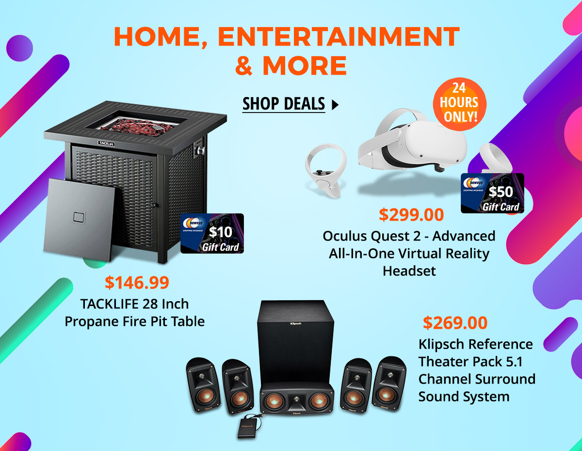 Home, Entertainment & More