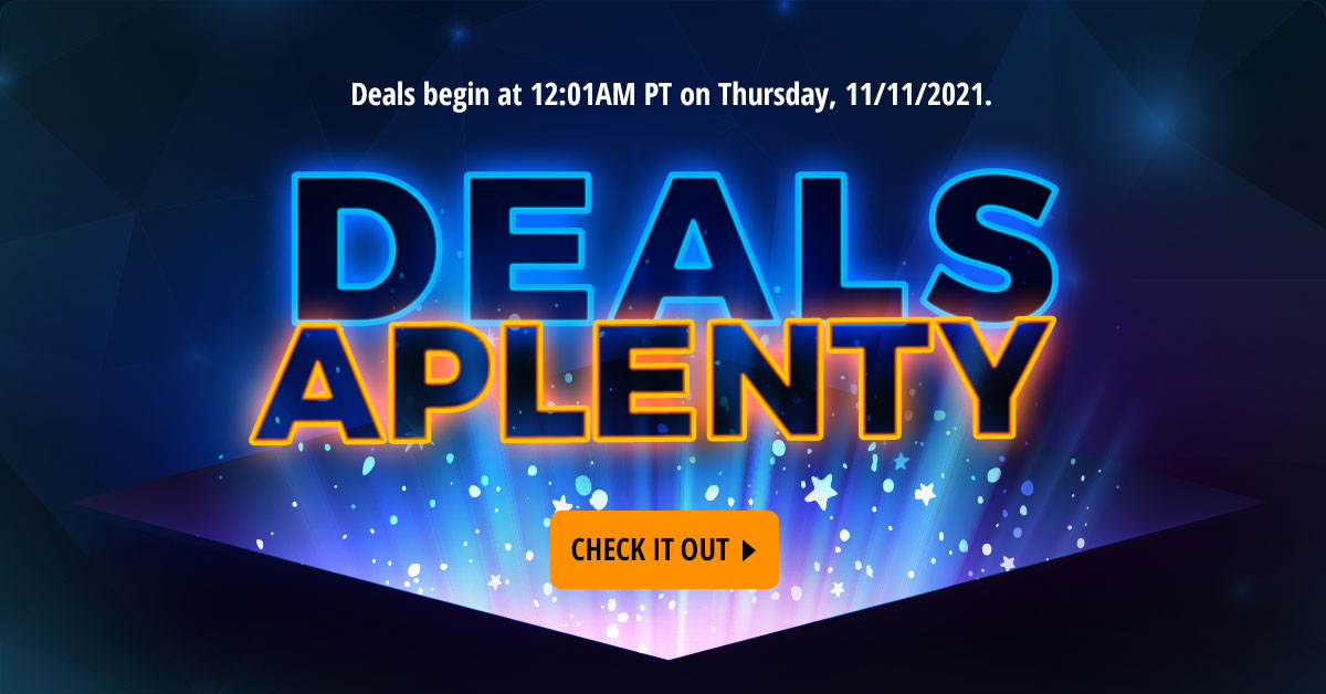 Deals Aplenty