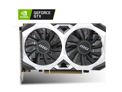 MSI Ventus GeForce GTX 1650 4GB GDDR5 PCI Express 3.0 x16 Video Card GTX 1650 VENTUS XS 4G OC