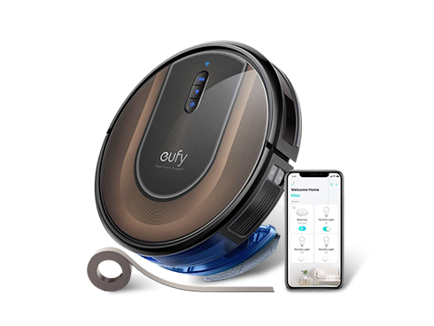 eufy by Anker, RoboVac G30 Hybrid, Robot Vacuum with Smart Dynamic Navigation 2.0, 2-in-1 Sweep and mop, 2000Pa Suction, Wi-Fi, Boundary Strips