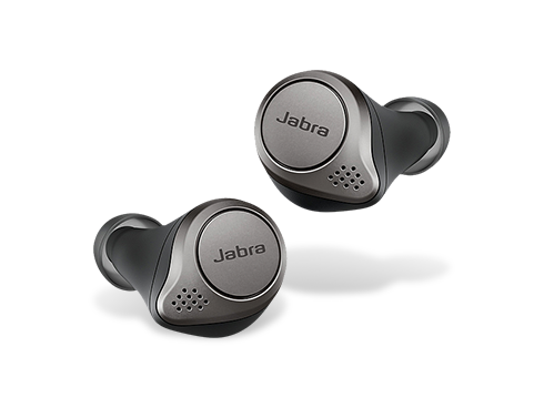 Jabra Elite 75t Voice Assistant Enabled True Wireless earbuds with Charging Case