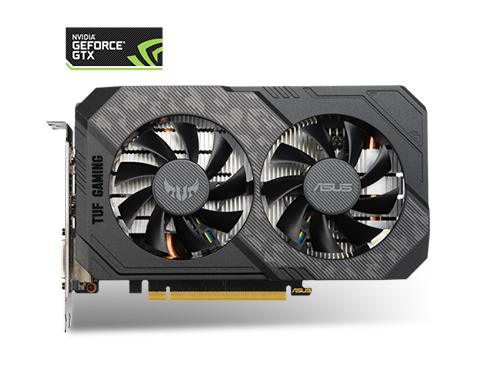 ASUS TUF Gaming GeForce GTX 1660 Ti EVO OC Edition 6GB GDDR6 PCI Express 3.0 Video Card TUF-GTX1660TI-O6G-EVO-GAMING