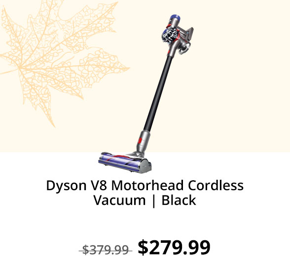 Dyson V8 Motorhead Cordless Vacuum | Black