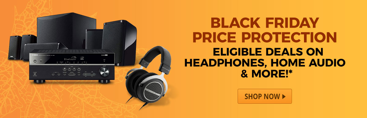 Black Friday Price Protection Eligible Deals on Headphones, Home Audio & More