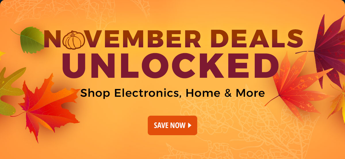 November Deals UNLOCKED