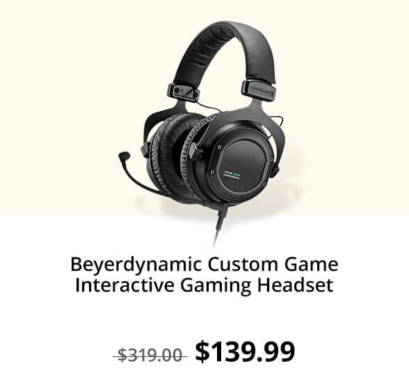 Beyerdynamic Custom Game Interactive Gaming Headset