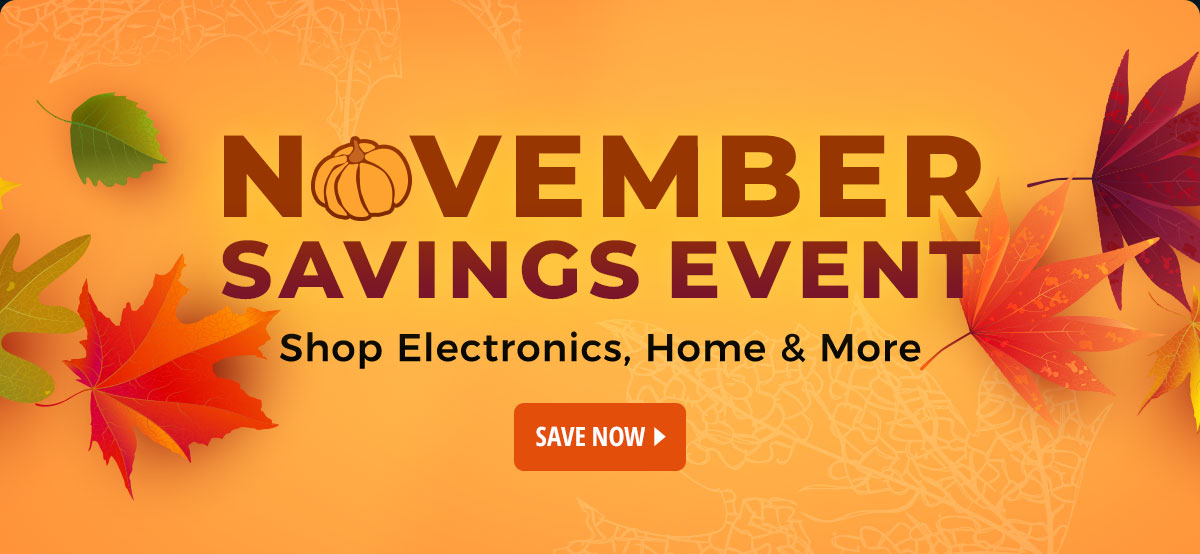 November Savings Event