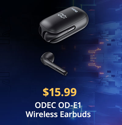 $15.99 ODEC OD-E1 Wireless Earbuds