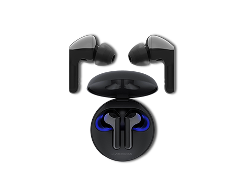 LG TONE Free UVnano FN6 Wireless Earbuds w/ Meridian Audio - Black