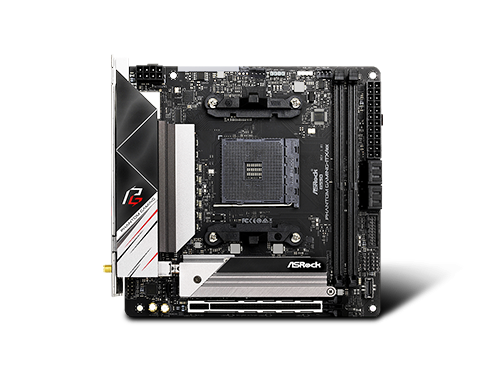 ASRock B550 Phantom Gaming-ITX/ax AM4 AMD B550 SATA 6Gb/s Mini ITX AMD Motherboard