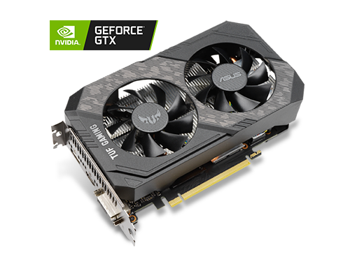 ASUS TUF Gaming GeForce GTX 1650 SUPER Overclocked 4GB Edition HDMI DP DVI Gaming Graphics Card (TUF-GTX1650S-O4G-GAMING)