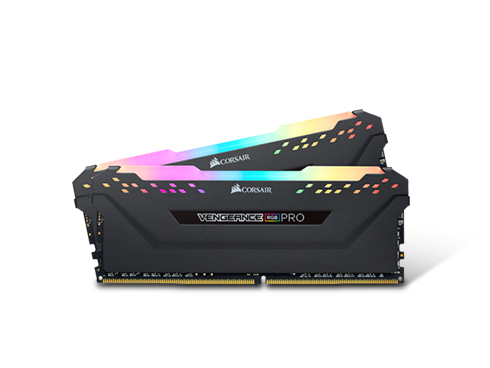 CORSAIR Vengeance RGB Pro 16GB (2 x 8GB) 288-Pin DDR4 DRAM DDR4 3200 (PC4 25600) Desktop Memory Model CMW16GX4M2C3200C16