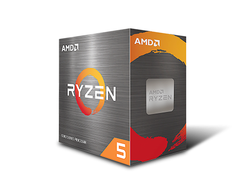 AMD Ryzen 5 5600X - Ryzen 5 5000 Series Vermeer (Zen 3) 6-Core 3.7 GHz Socket AM4 65W Desktop Processor - 100-100000065BOX
