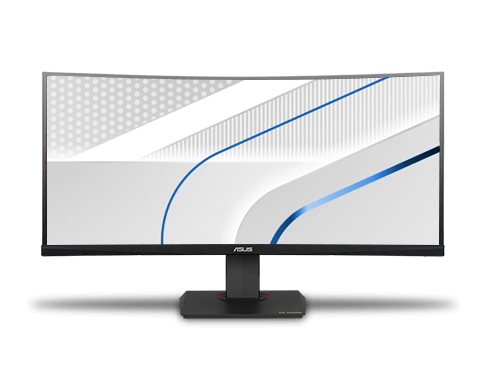 ASUS TUF Gaming VG35VQ Curved Gaming Monitor 35" WQHD (3440 x 1440), 100Hz, Extreme Low Motion Blur, Adaptive-Sync, 1ms (MPRT)