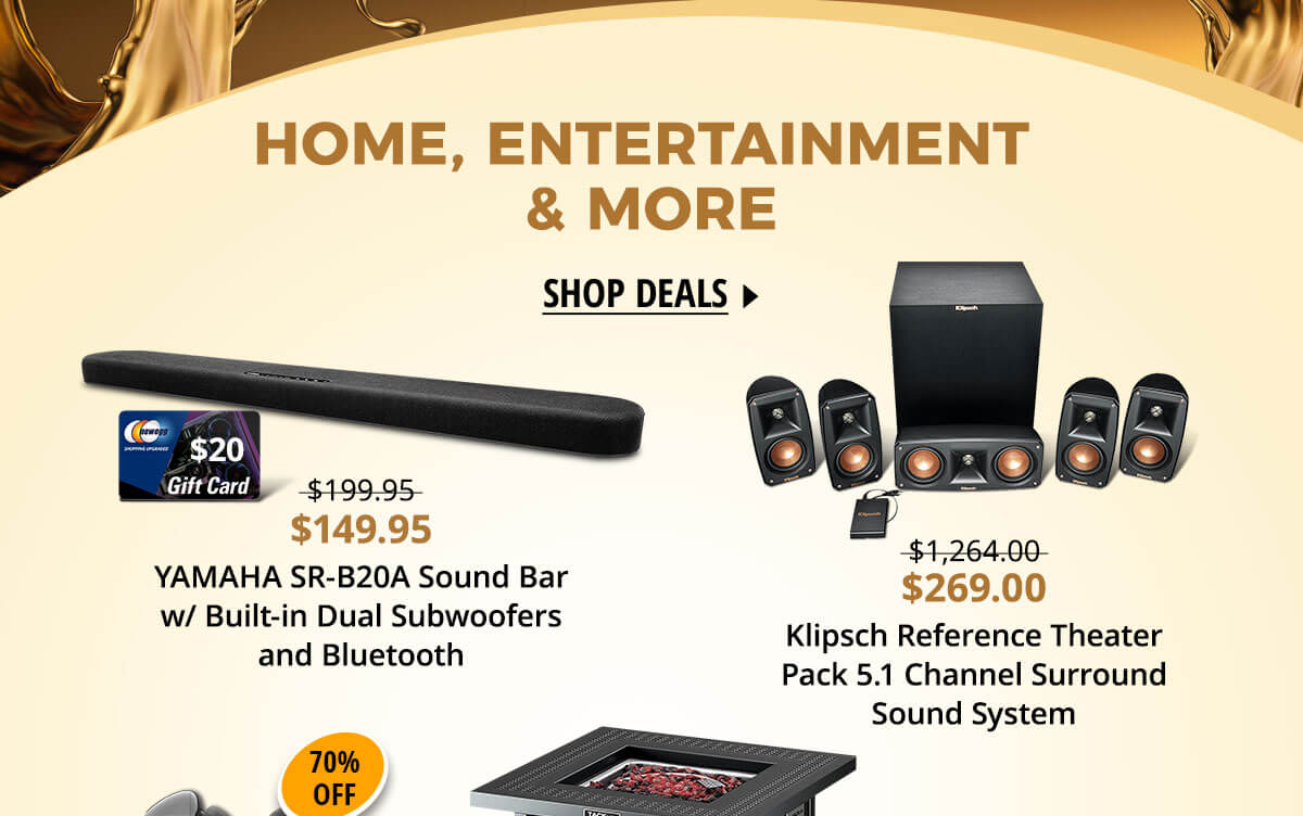 Home, Entertainment & More