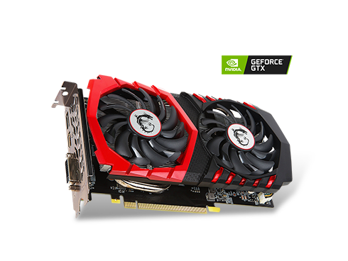 MSI Gaming GeForce GTX 1050 Ti 4GB GDDR5 PCI Express 3.0 x16 ATX Video Card GTX 1050 Ti GAMING X 4G