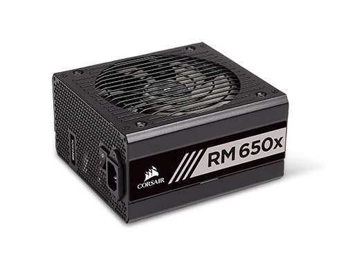 CORSAIR RMx Series RM650x 2018 CP-9020178-NA 650 W ATX12V / EPS12V 80 PLUS GOLD Certified Full Modular Power Supply