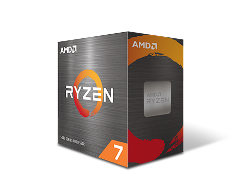 AMD Ryzen 7 5800X - Ryzen 7 5000 Series Vermeer (Zen 3) 8-Core 3.8 GHz Socket AM4 105W Desktop Processor - 100-100000063WOF