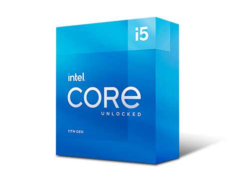 Intel Core i5-11600K - Core i5 11th Gen Rocket Lake 6-Core 3.9 GHz LGA 1200 125W Intel UHD Graphics 750 Desktop Processor - BX8070811600K
