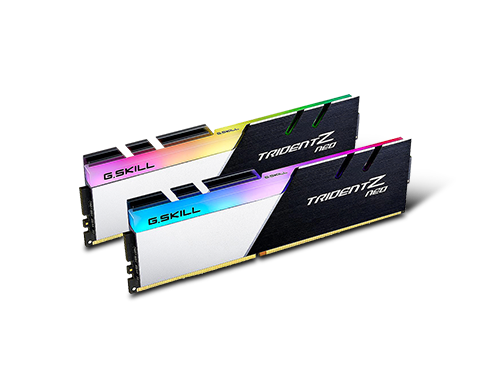 G.SKILL Trident Z Neo (For AMD Ryzen) Series 32GB (2 x 16GB) 288-Pin RGB DDR4 SDRAM DDR4 3600 (PC4 28800) Desktop Memory Model F4-3600C16D-32GTZNC