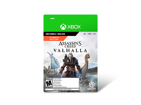 Assassin's Creed Valhalla Standard Edition Xbox Series X | S / Xbox One [Digital Code]