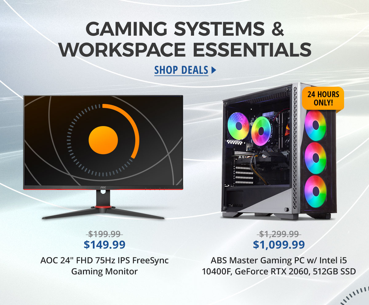 Gaming Systems & Workspace Essentials