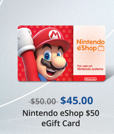 Nintendo eShop $50 eGift Cards