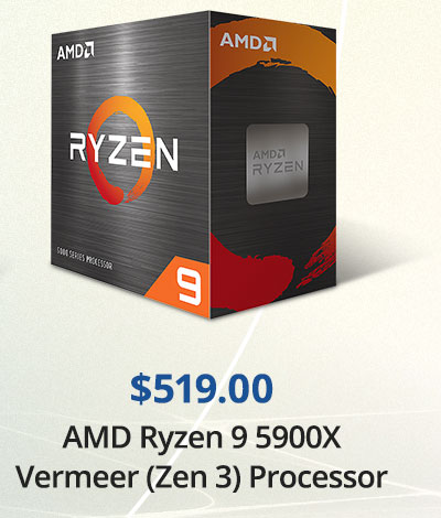 AMD Ryzen 9 5900X Vermeer (Zen 3) Processor