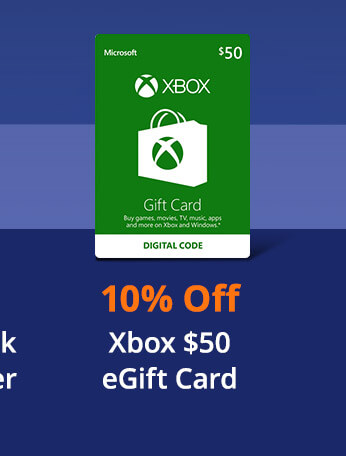 10% Off Xbox $50 eGift Card